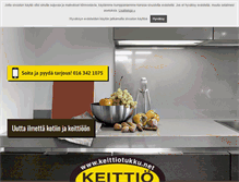 Tablet Screenshot of keittiotukku.net